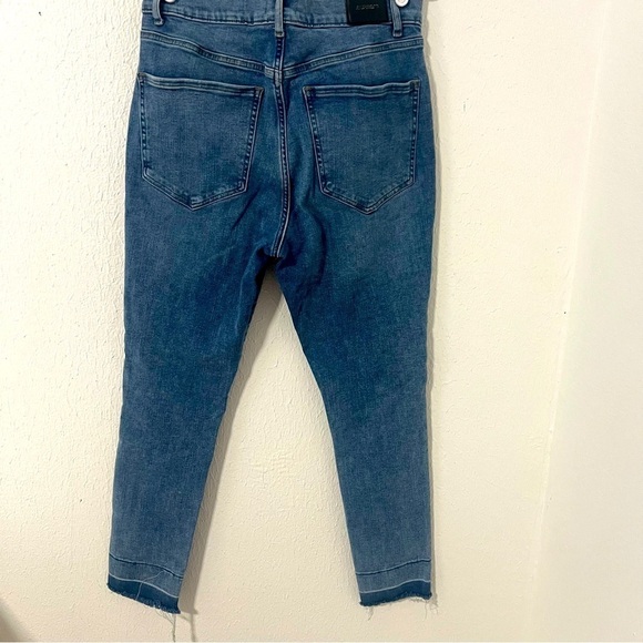 Express Women’s Sz 10R Skinny High Waisted Light Wash 4-Way Hyper Stretch Jeans - Picture 7 of 8